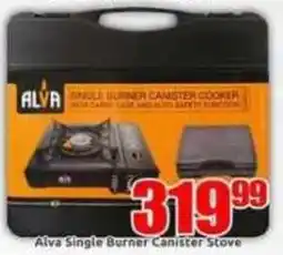 Three Star Cash and Carry Alva Single Burner Canister Stove offer