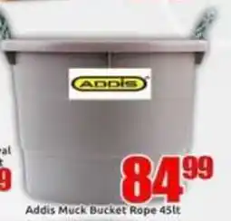 Three Star Cash and Carry Addis Muck Bucket Rope 45lt offer