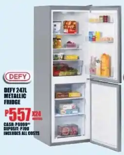Lewis Defy metallic fridge offer