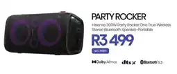 Hirsch's Hisense Party Rocker One True Wireless Stereo Bluetooth Speaker offer
