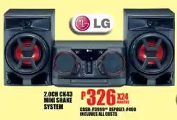 Lewis LG 2.0CH CK43 Mini Shake System offer