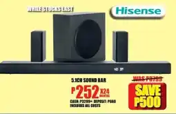 Lewis Hisense 5.1Ch Sound Bar offer