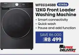 Hirsch's 12KG Front Loader Washing Machine offer