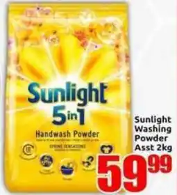 Three Star Cash and Carry Sunlight 5in1 Handwash Powder offer