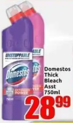 Three Star Cash and Carry Domestos Thick Bleach offer