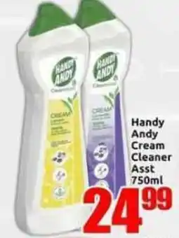 Three Star Cash and Carry Handy Andy Cream Cleaner Assorted offer