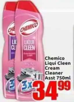 Three Star Cash and Carry Chemico Liqui Clean Cream Cleaner offer