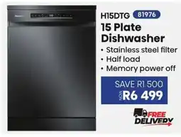 Hirsch's Haier 15 Plate Dishwasher offer