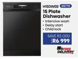 Hirsch's Haier 15 Plate Dishwasher offer