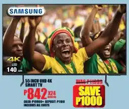 Lewis Samsung 55 inch uhd 4k smart tv offer
