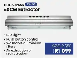 Hirsch's Hisense 60CM Extractor offer