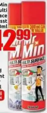 Three Star Cash and Carry Mr. Min Multi Surface offer