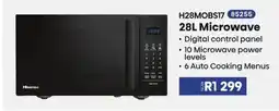 Hirsch's Hisense 28L Microwave offer
