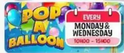 Three Star Cash and Carry Pop A Balloon offer