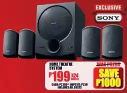Lewis SONY HOME THEATRE SYSTEM offer