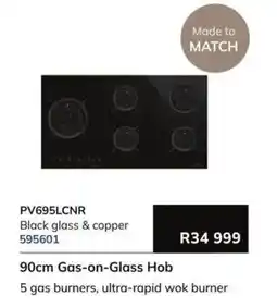 Hirsch's Smeg Gas-on-Glass Hob offer
