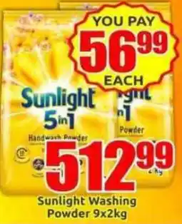 Three Star Cash and Carry Sunlight Washing Powder offer