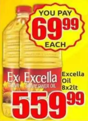 Three Star Cash and Carry Excella Sunflower Oil offer