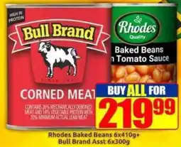 Three Star Cash and Carry Rhodes Baked Beans Assorted offer