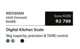 Hirsch's Digital Kitchen Scale offer