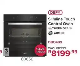 Hirsch's DEFY Slimline Touch Control Oven offer