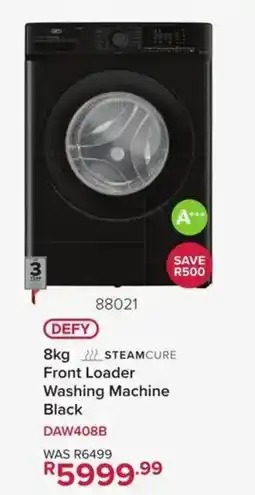 Hirsch's DEFY 8kg Front Loader Washing Machine offer