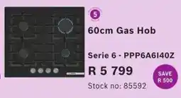 Hirsch's Bosch Gas Hob Serie 6 offer