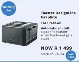 Hirsch's Toaster DesignLine Graphite offer