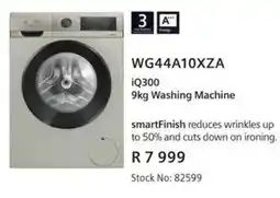 Hirsch's iQ300 Washing Machine offer