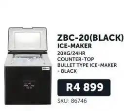 Hirsch's ZBC-20(BLACK) ICE-MAKER offer