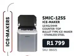 Hirsch's SMIC-12SS ICE-MAKER offer