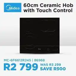 Hirsch's Midea 60cm Ceramic Hob with Touch Control offer