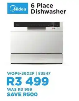 Hirsch's Midea 6 Place Dishwasher offer