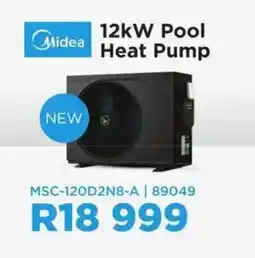 Hirsch's Midea 12kW Pool Heat Pump offer
