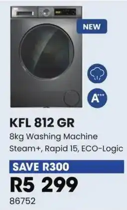 Hirsch's KFL 812 GR 8kg Washing Machine offer