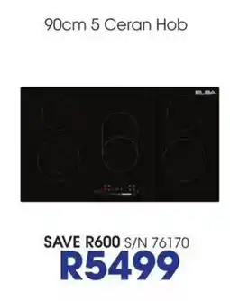 Hirsch's 90cm 5 Ceran Hob ELBA offer