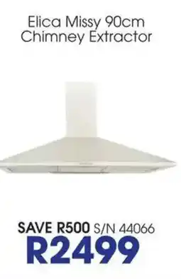 Hirsch's Elica Missy 90cm Chimney Extractor offer