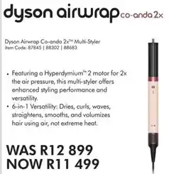 Hirsch's dyson airwrap co-anda 2x offer