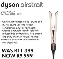 Hirsch's dyson airstrait offer