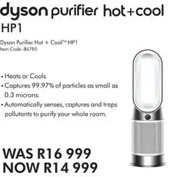 Hirsch's dyson purifier hot+cool hp1 offer
