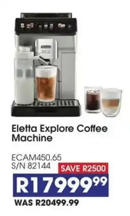 Hirsch's Eletta Explore Coffee Machine offer