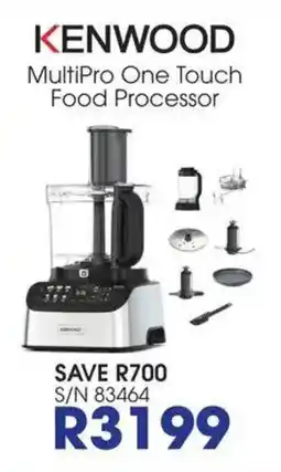 Hirsch's KENWOOD MultiPro One Touch Food Processor offer