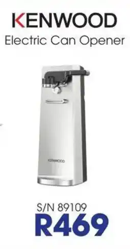 Hirsch's KENWOOD Electric Can Opener offer