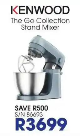 Hirsch's KENWOOD The Go Collection Stand Mixer offer
