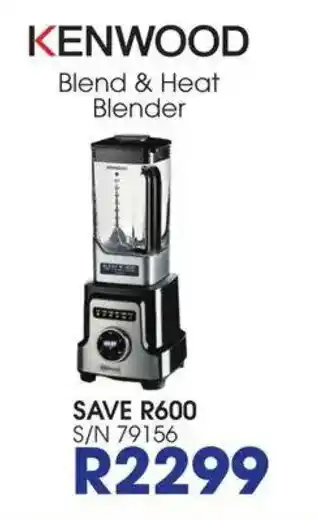 Hirsch's KENWOOD Blend & Heat Blender offer