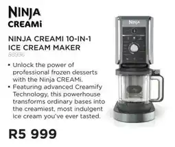 Hirsch's NINJA CREAMi 10-IN-1 ICE CREAM MAKER offer