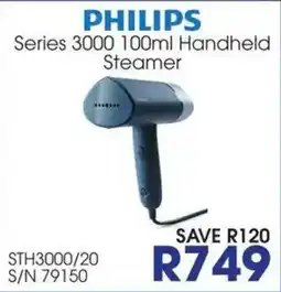 Hirsch's PHILIPS Series 3000 Handheld Steamer offer