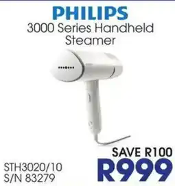 Hirsch's PHILIPS 3000 Series Handheld Steamer offer