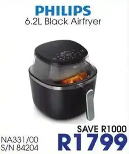 Hirsch's PHILIPS 6.2L Black Airfryer offer