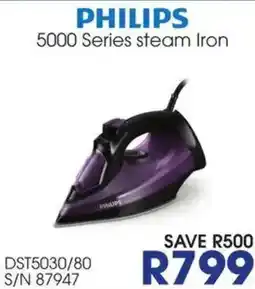 Hirsch's PHILIPS 5000 Series steam Iron offer